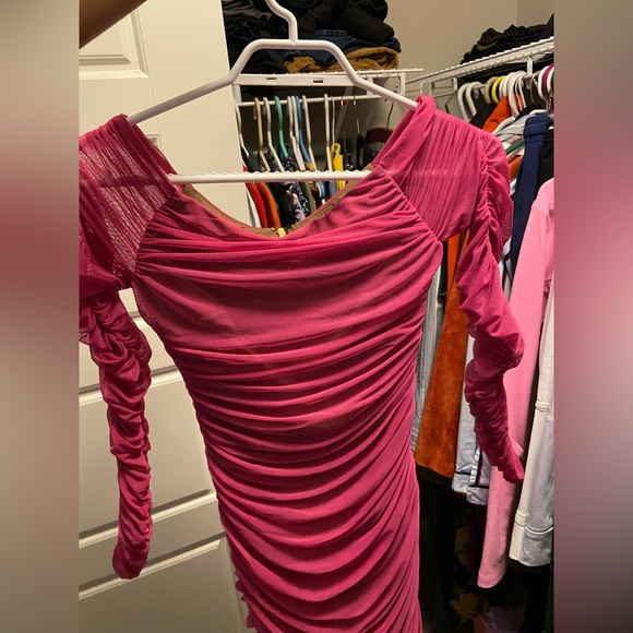 BEBE PINK DRESS SIZE XS (brand new) - Picture 3 of 10